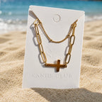 Cross Chain Bracelet