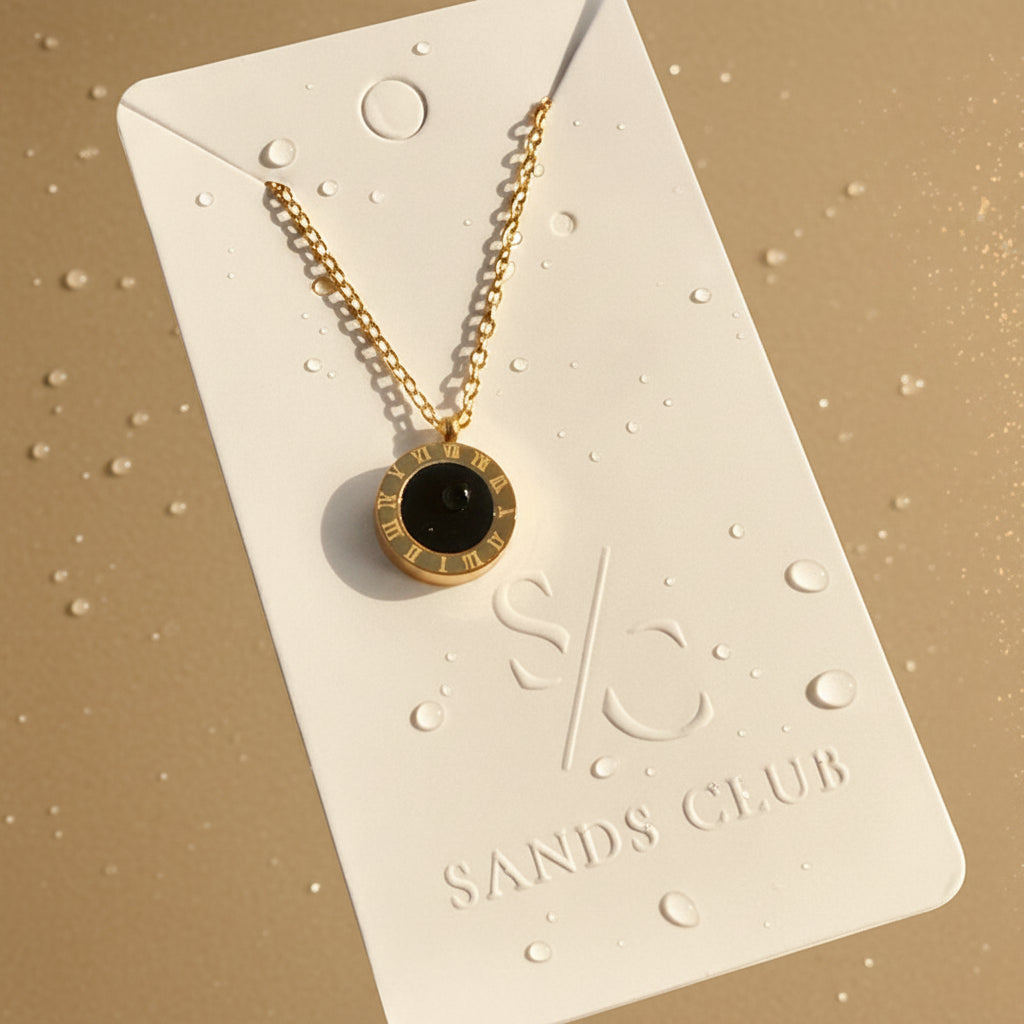 Noir Halo Necklace