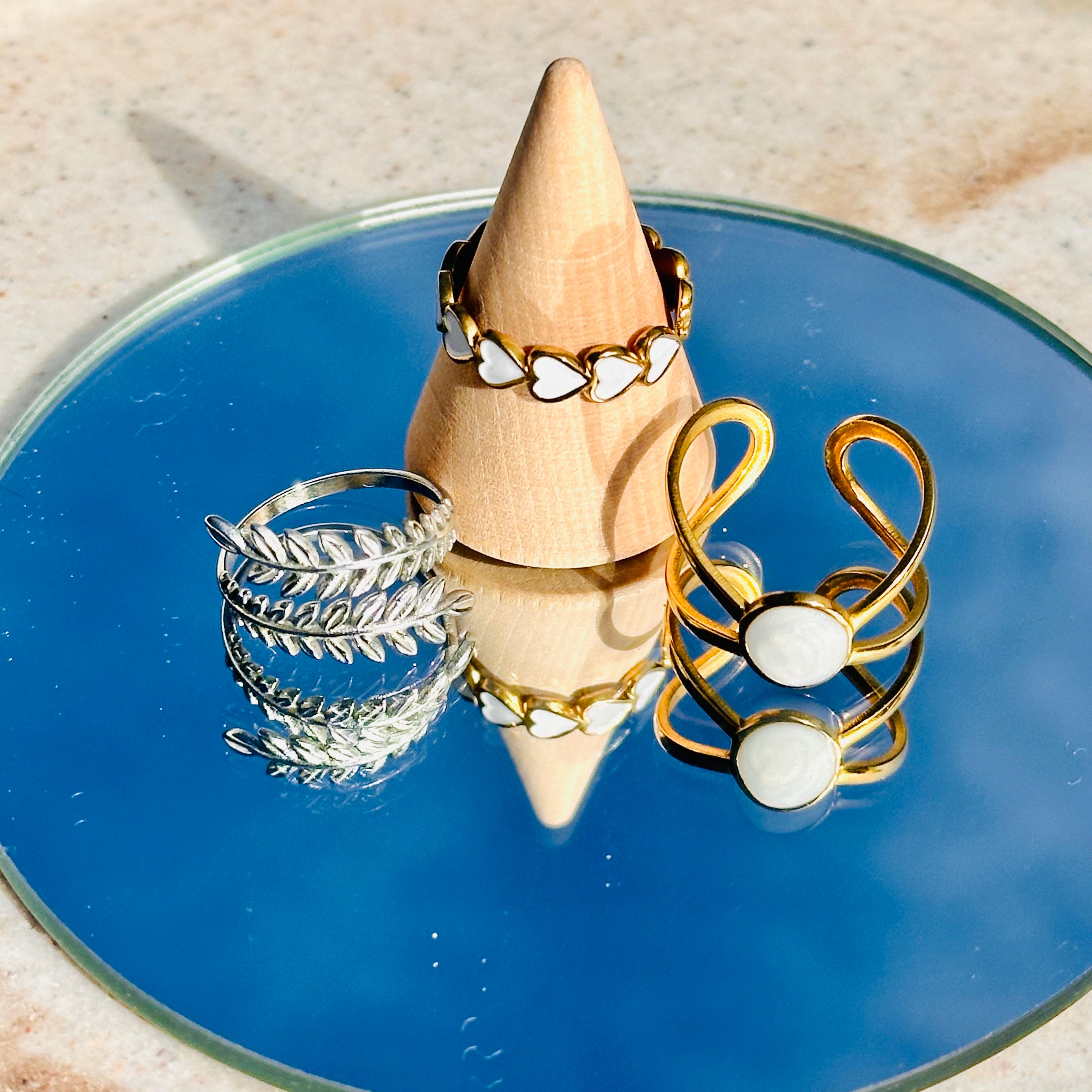 Salt Heart Ring