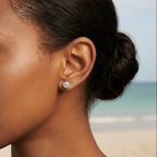 SOL Silver Stud Earrings
