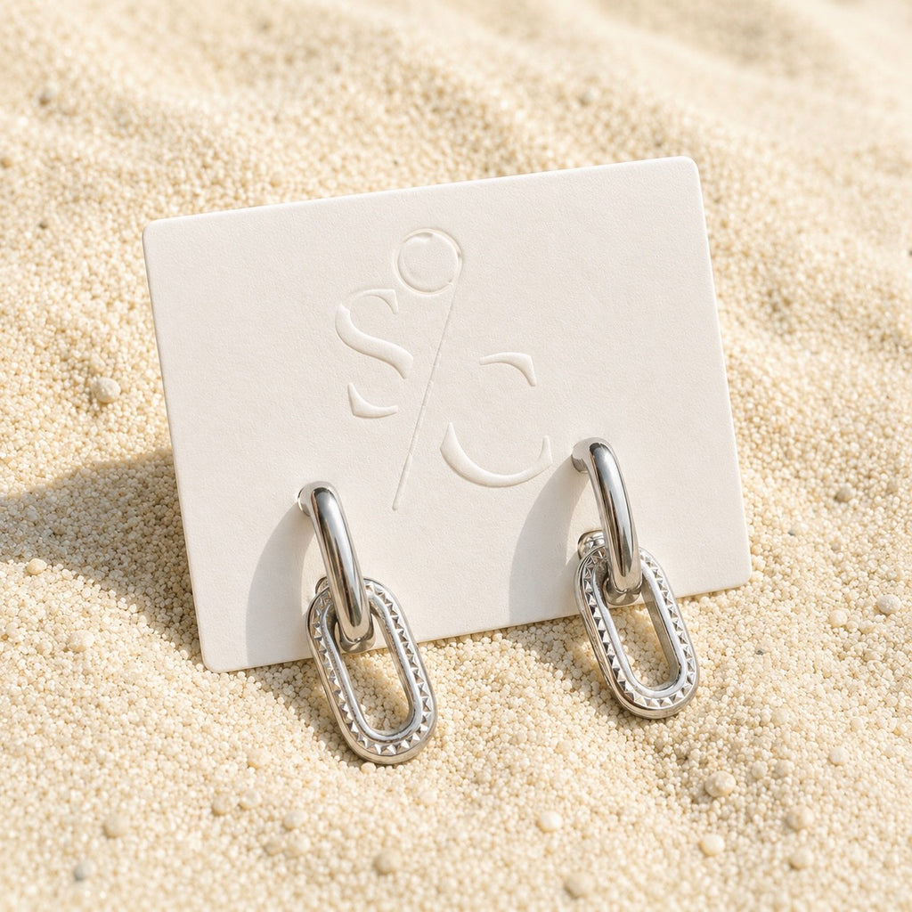 Marina Link Earrings