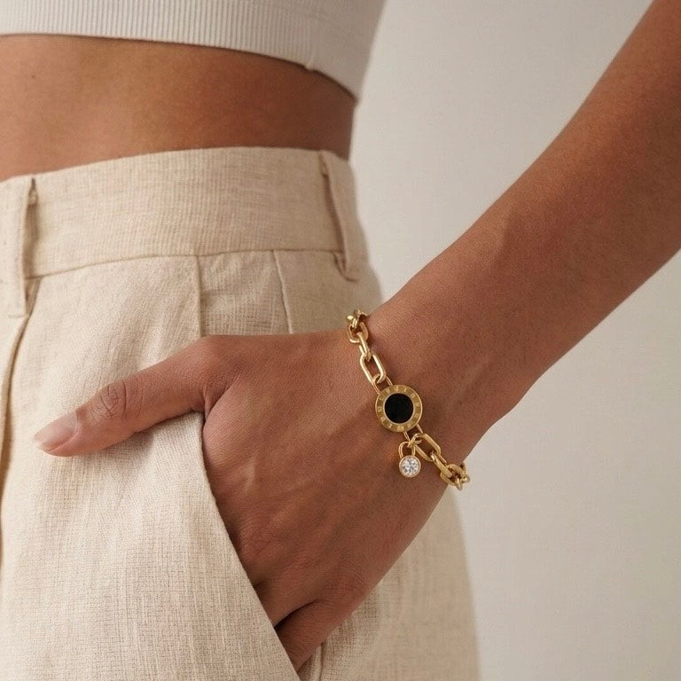 Noir Halo Bracelet