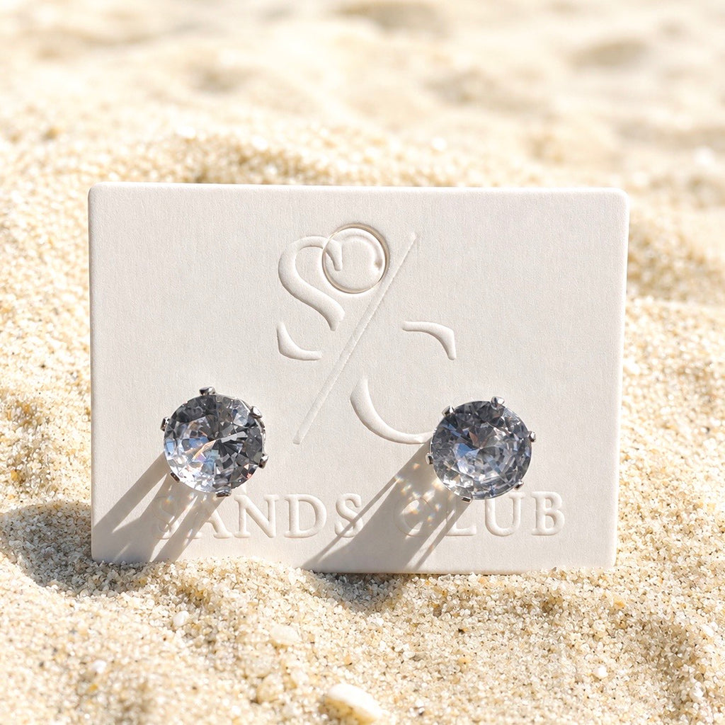 SOL Silver Stud Earrings