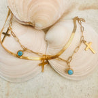 Santorini Cross Bracelet