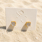 Sunbeam Gold Studs