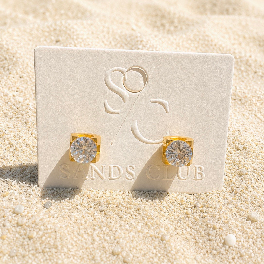 Sunbeam Gold Studs