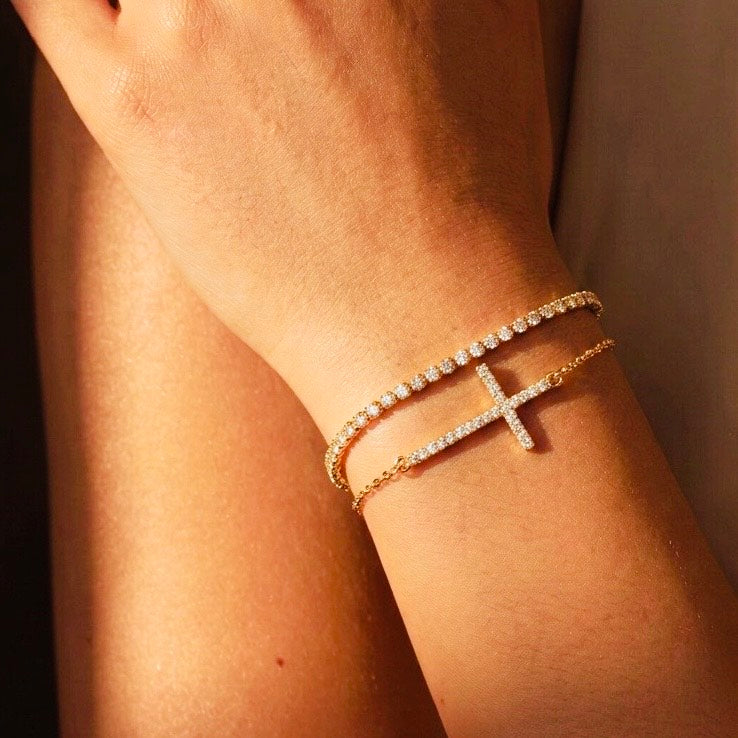 Sunlit Tennis bracelet