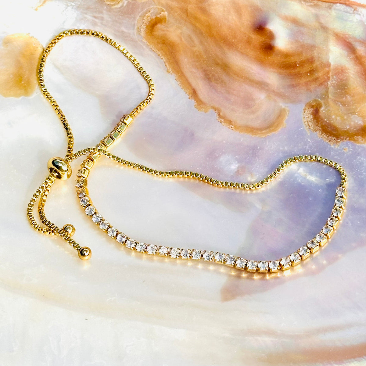 Sunlit Tennis bracelet